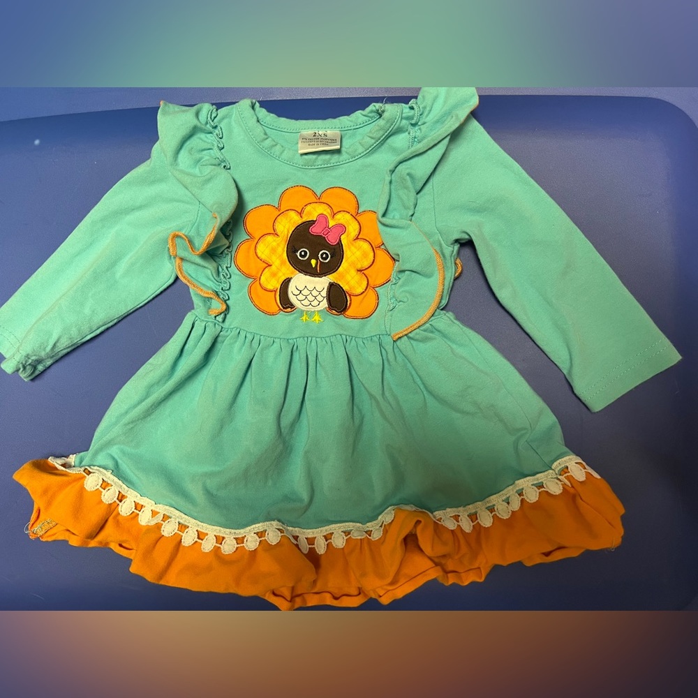 Adorable turkey dress